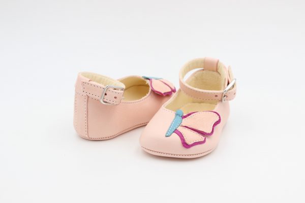 zapatos bebé musgo baby Committed Rosa